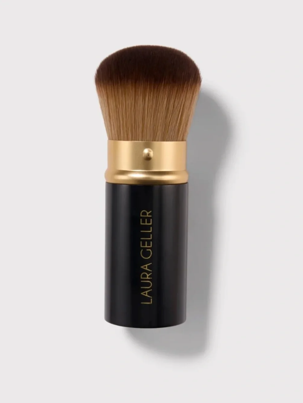 Laura Geller Baked Balance n Brighten Tan Foundation & retractablebKabuki Brush